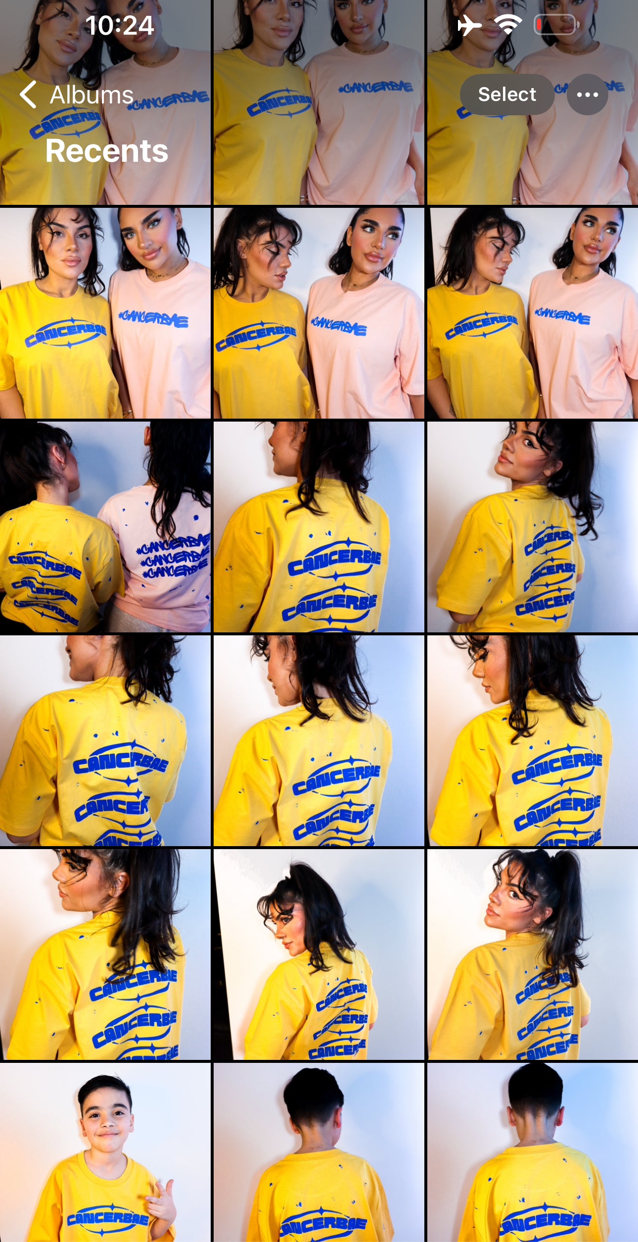 CancerBae Supreme Tee - Yellow