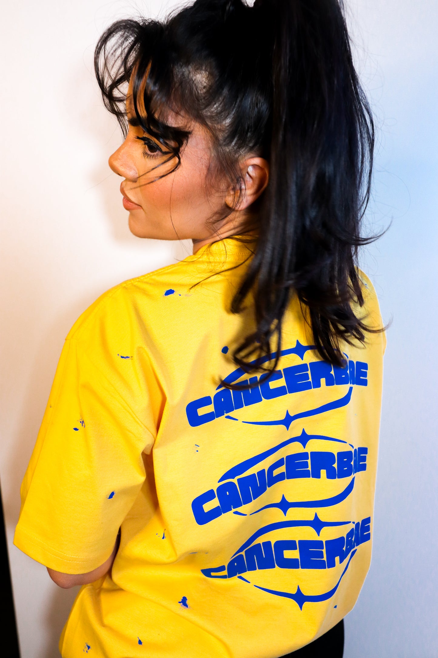 CancerBae Supreme Tee - Yellow