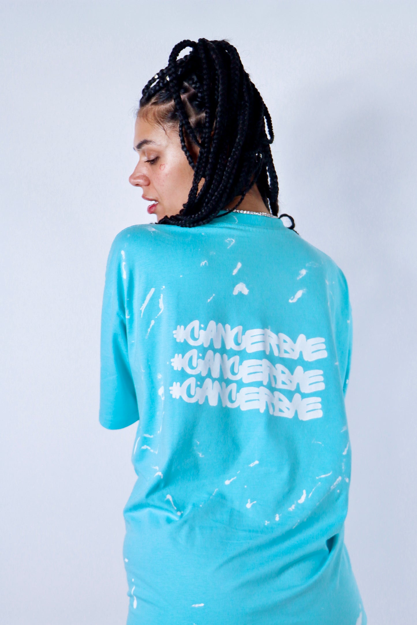 CancerBae Supreme Tee - Teal