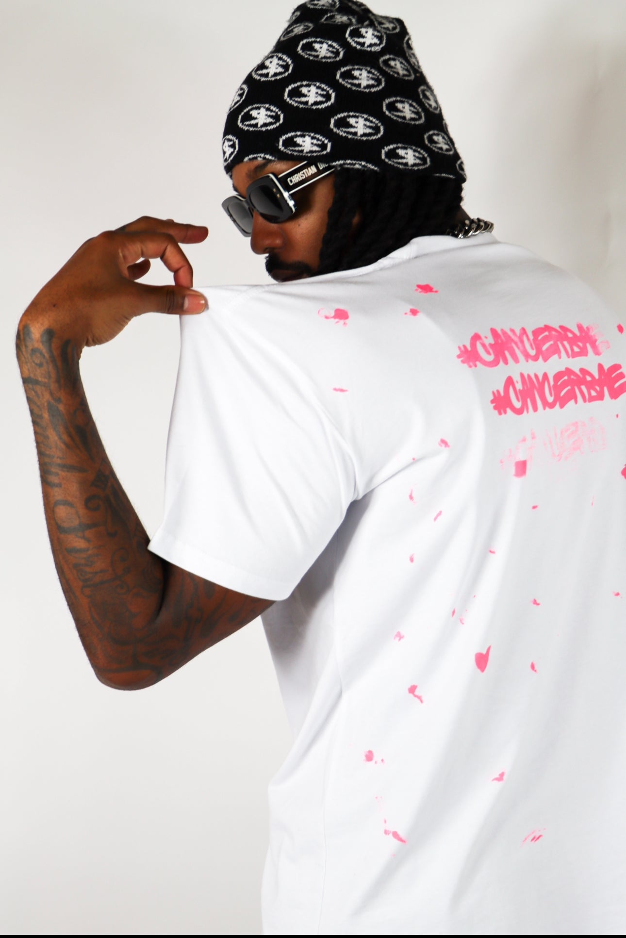 CancerBae Supreme Tee - White