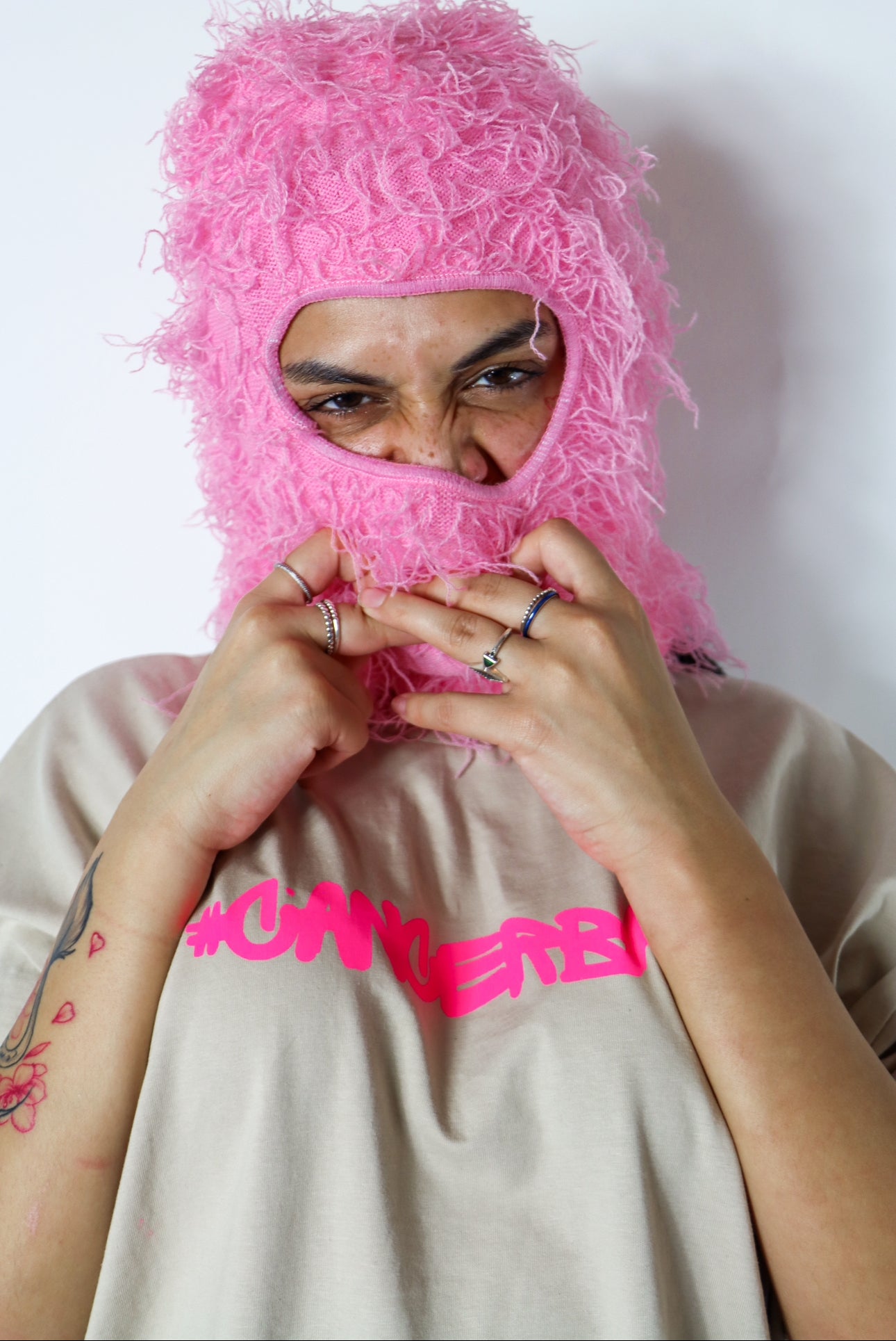 CancerBae Supreme Tee - Tan