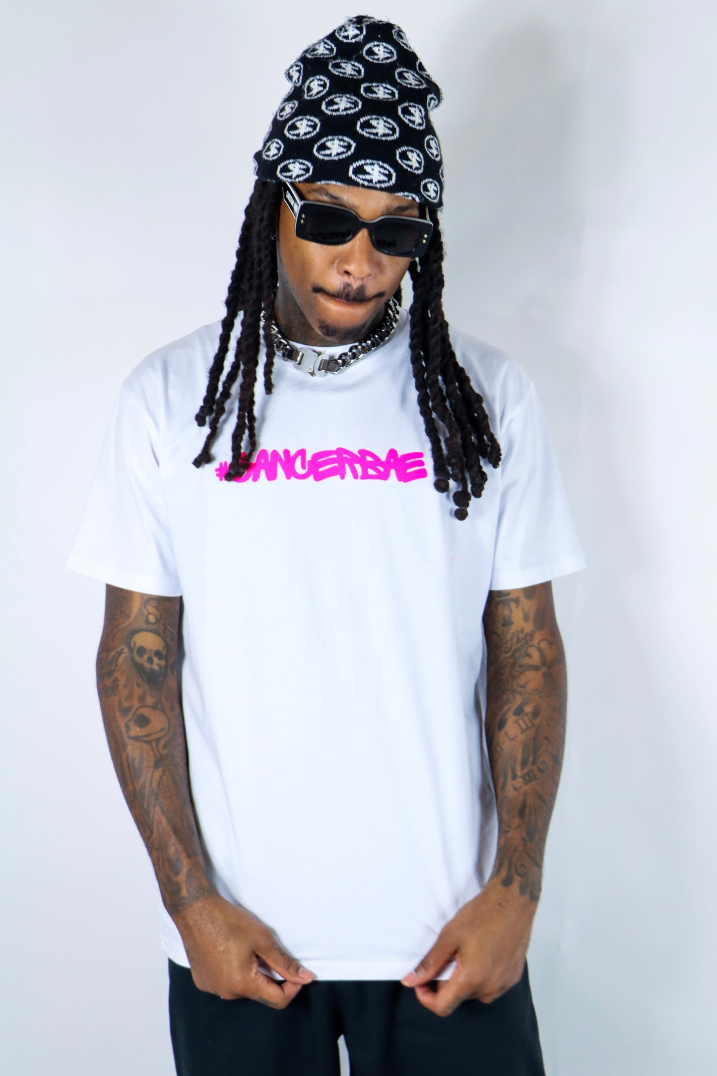 CancerBae Supreme Tee - White