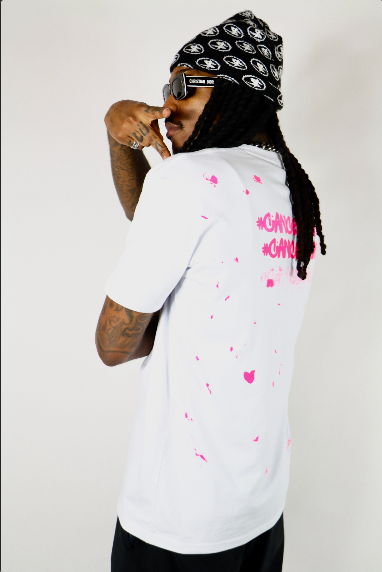 CancerBae Supreme Tee - White