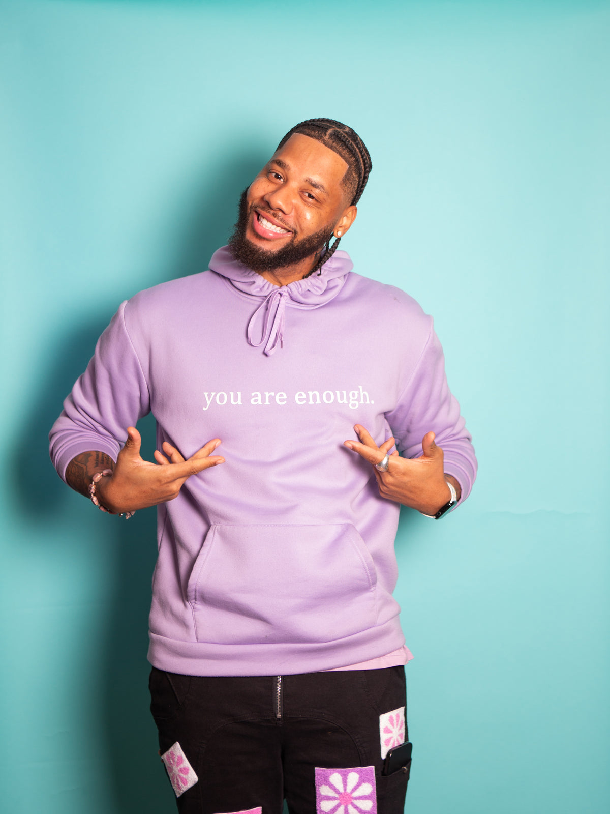 CancerBae You Are Enough Hoodie