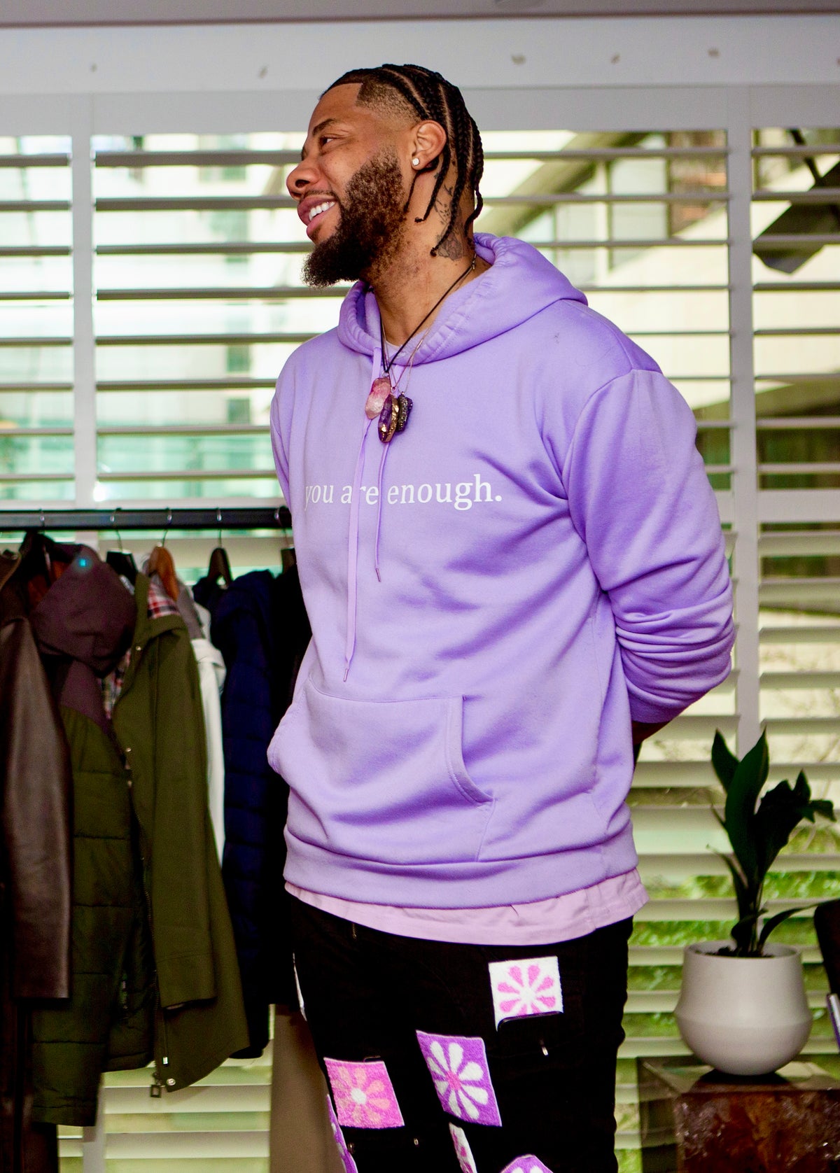 CancerBae You Are Enough Hoodie