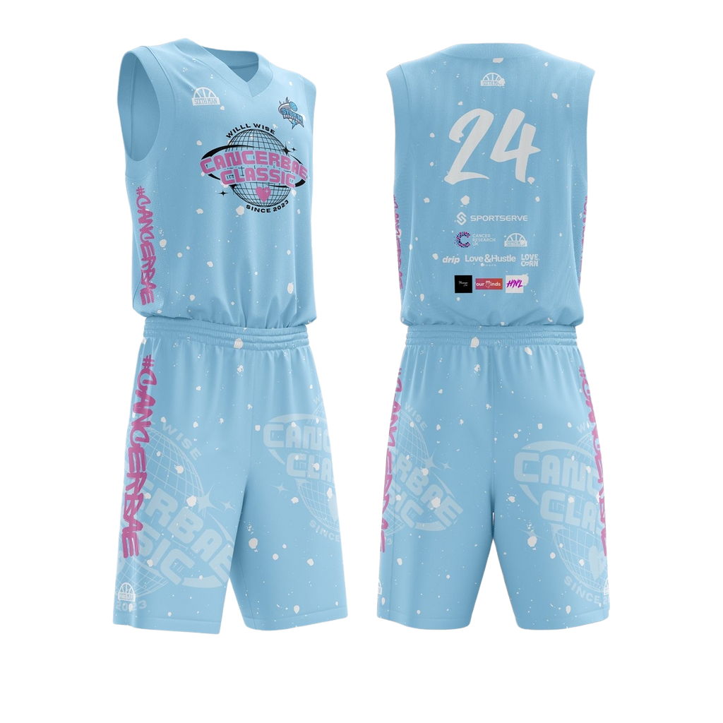 CancerBae Classic 3 Shorts Teal