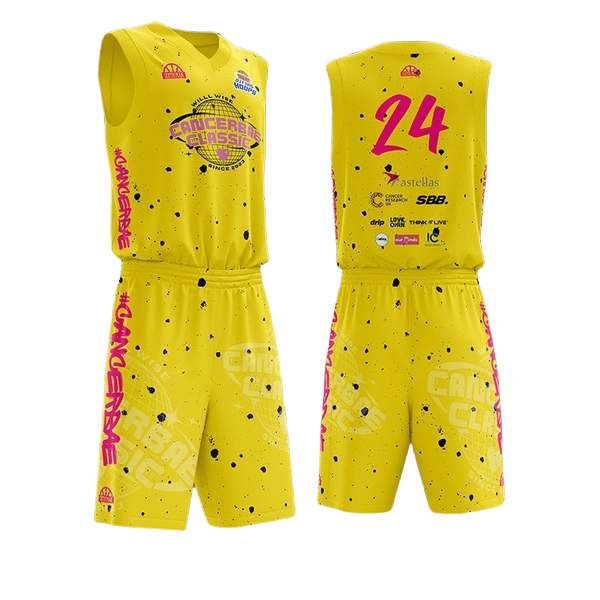 CancerBae Classic 3 Shorts Yellow