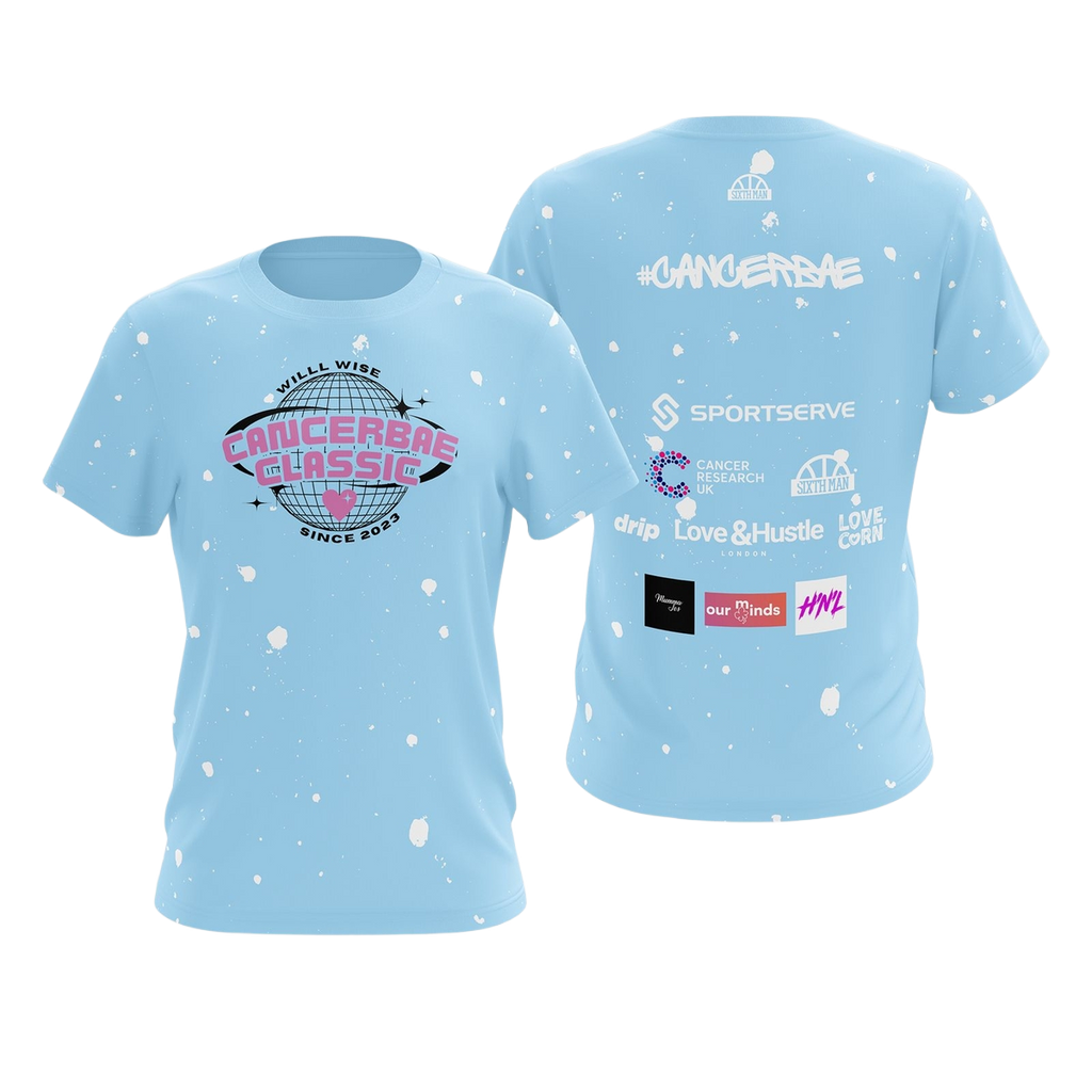 CancerBae Classic 3 Top Teal