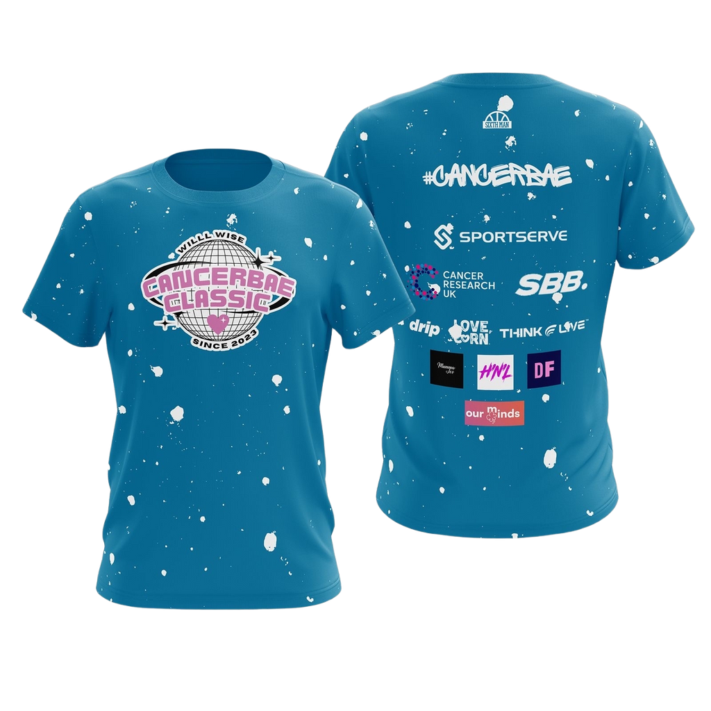 CancerBae Classic 3 Top Blue