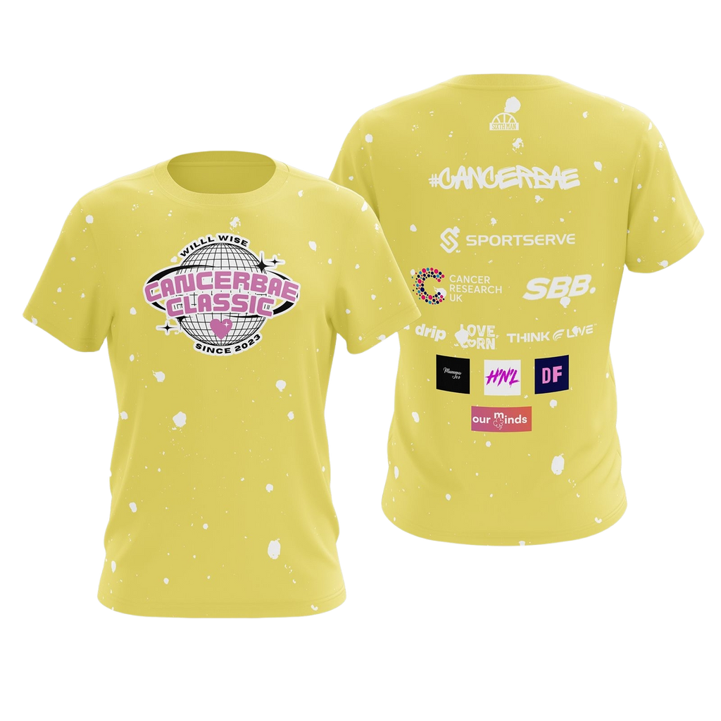 CancerBae Classic 3 Top Yellow