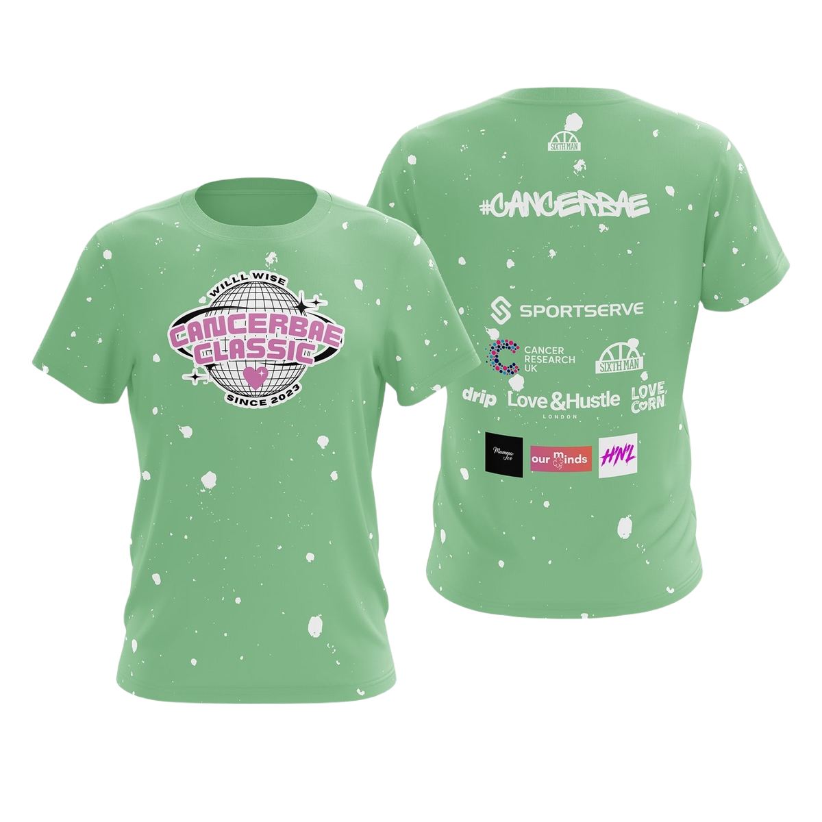 CancerBae Classic 3 Top Green