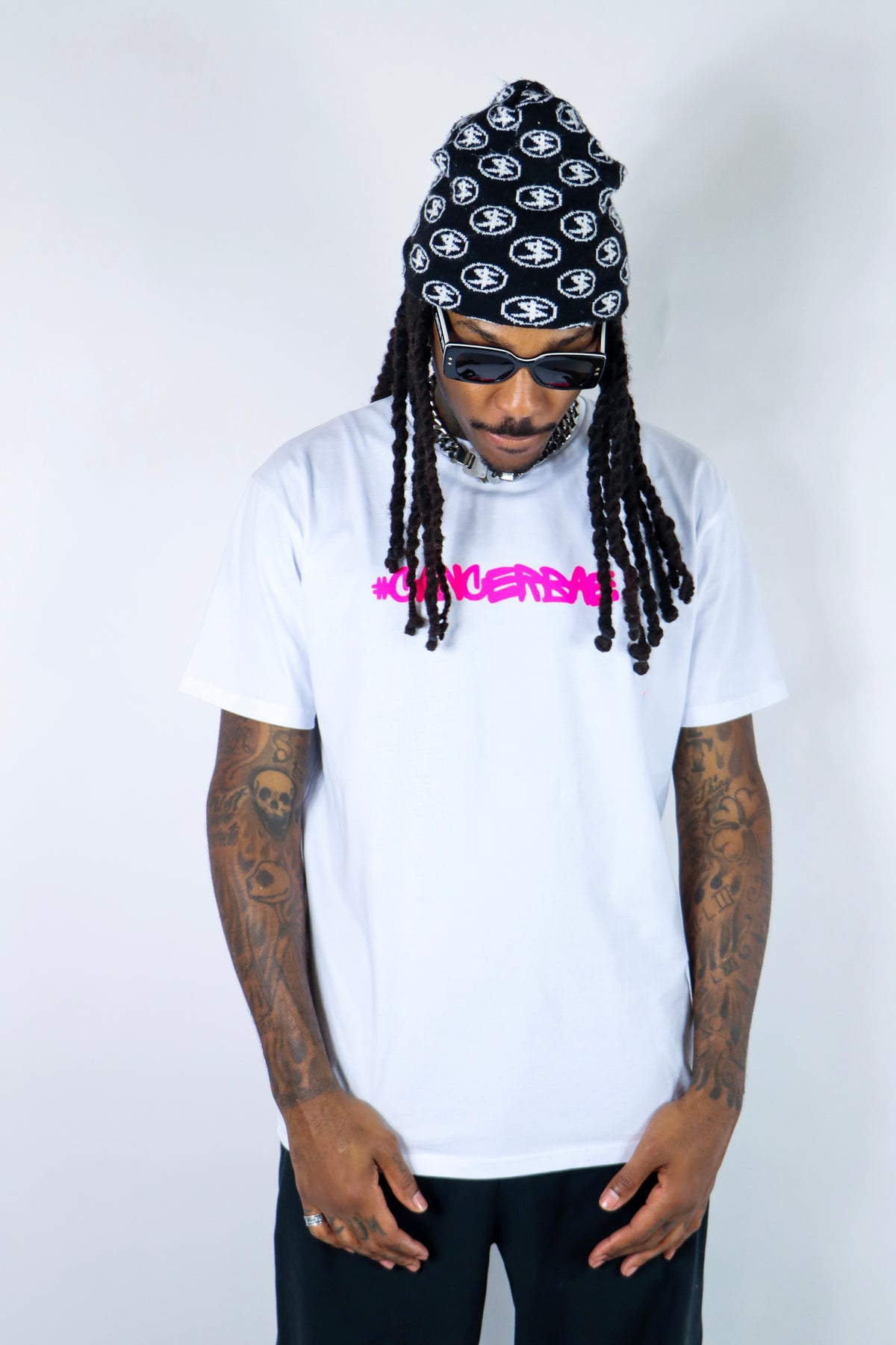 CancerBae Supreme Tee - White
