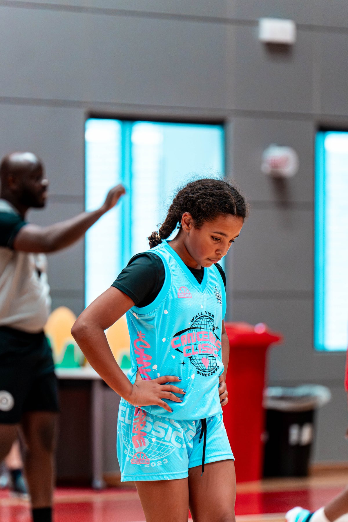 CancerBae Classic 3 Shorts Teal